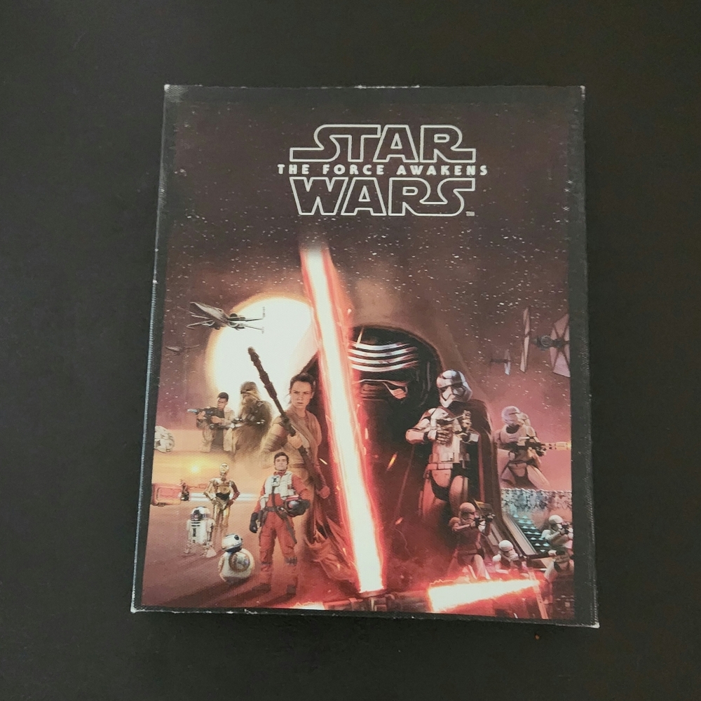 Star Wars The force Awakens canvas picture. 10×8in